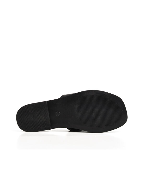 Siyah Hafif İnce Taban Kadın Terlik 246041 Z - Görsel 6