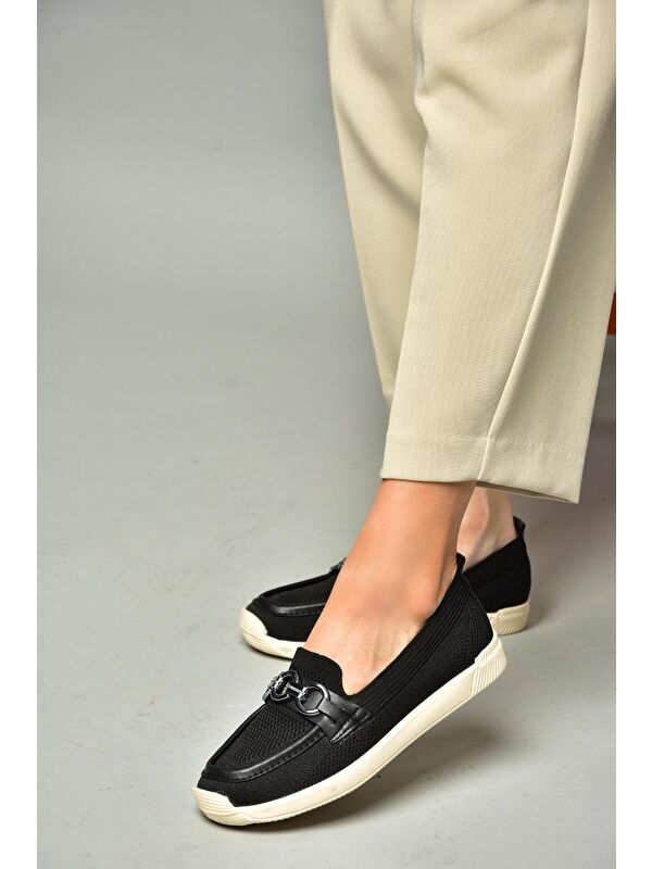 S3746104 Siyah Kadın Ayakkabı - Görsel 7