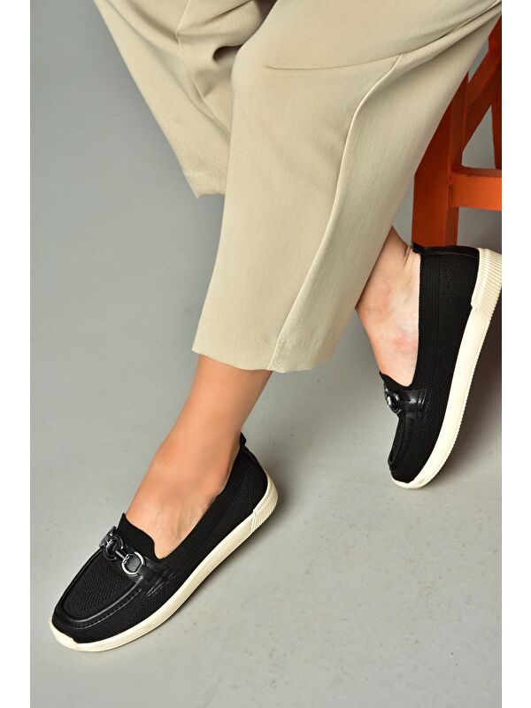 S3746104 Siyah Kadın Ayakkabı - Görsel 8