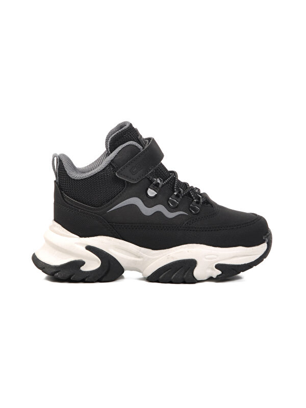 Siyah Cırtlı Erkek Çocuk Bot Evil P - Görsel 3