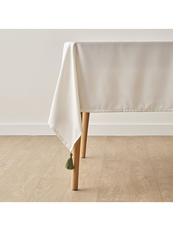 Bella Maison Basic Masa Örtüsü Beyaz (150x250 cm)