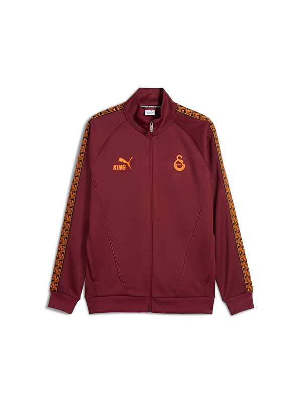 Puma GALATASARAY KING Anthem Erkek Fermuarlı Sweatshirt