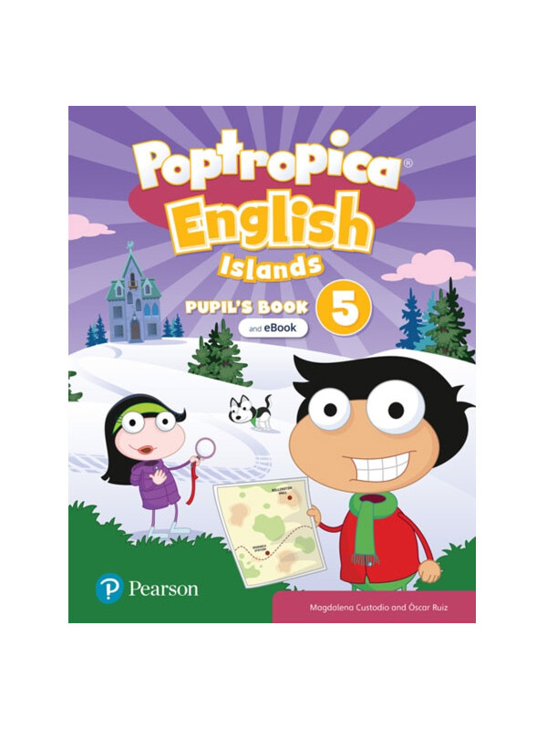 Pearson ELT Pop English Islands Level 5 Pupils Book-Accss Cd