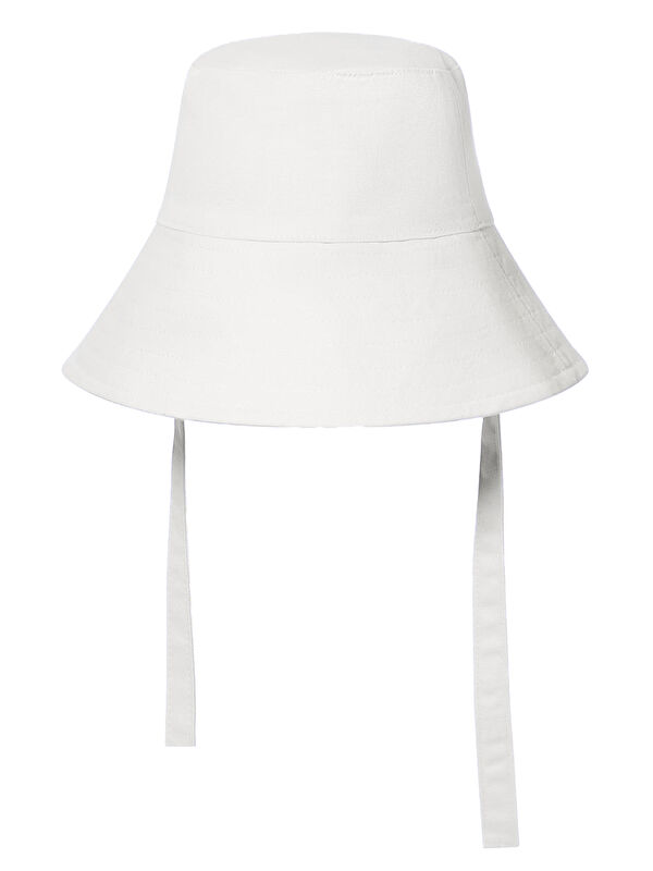 Remsa Mayo Remsa Bağlamalı Bucket Şapka RŞBUC-01 Beyaz