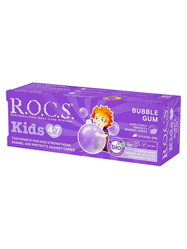 Rocs 4-7 Yaş Balon Sakızlı Diş Macunu