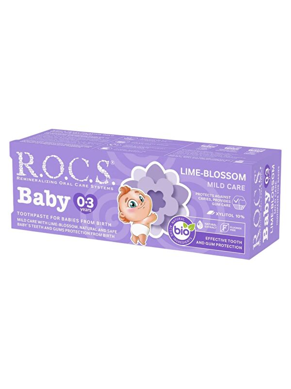 Rocs 0-3 Yaş Ihlamur Aromalı Diş Macunu