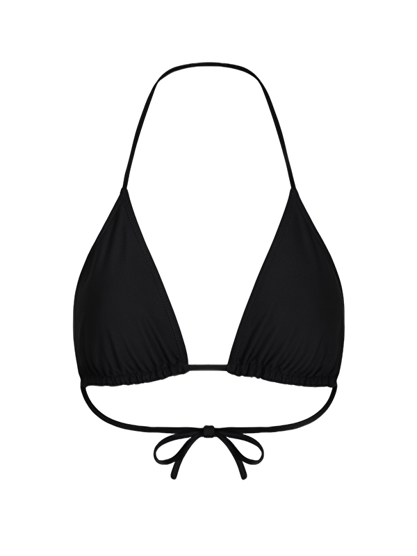 C&City Kadın Üçgen Bikini Üstü 2955 Siyah