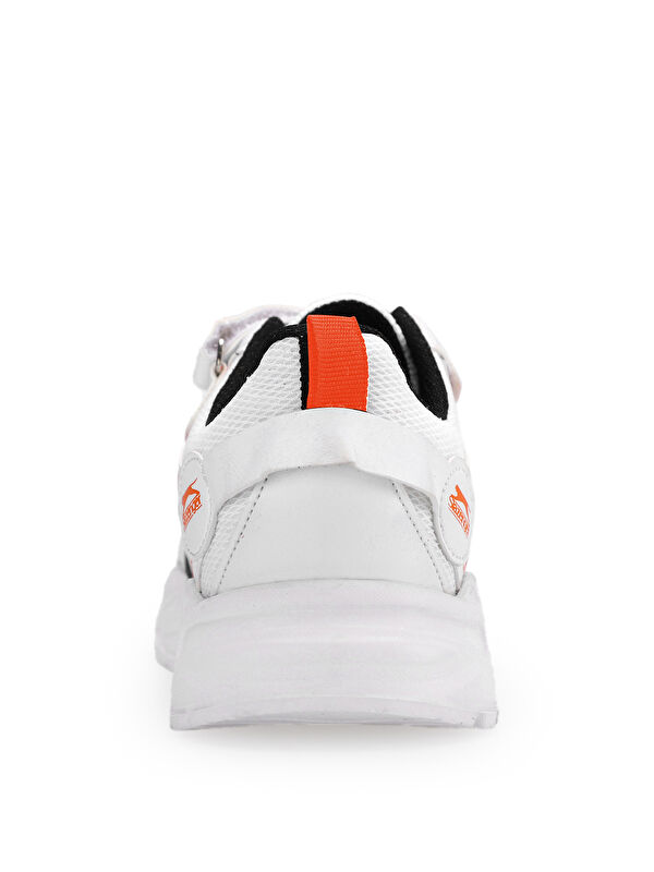 KANNER Kız Çocuk Sneaker Ayakkabı Beyaz / Turuncu - Görsel 7