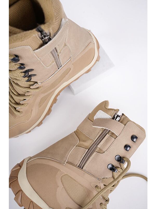 LOVAX Tactical Askeri Fermuarlı ve Bağcıklı Postal Çöl Botu - Görsel 4