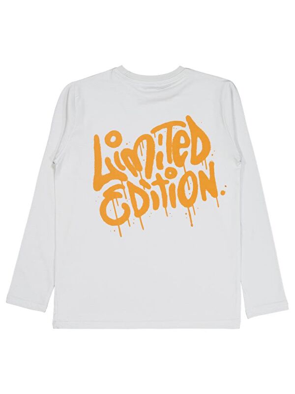 Civil Boys Limited Edition Baskılı 10-13 Yaş Sweatshirt - Gri 10-11 Yaş