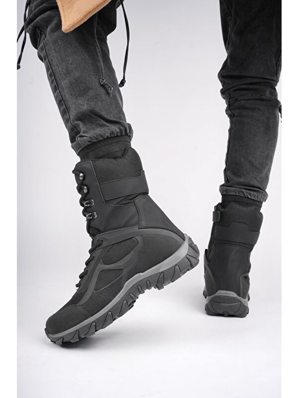 LOVAX Tactical Askeri Fermuarlı ve Bağcıklı Postal Çöl Botu - Görsel 7