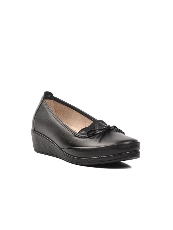 Siyah Kadın Loafer Ayakkabı 101 - Görsel 4