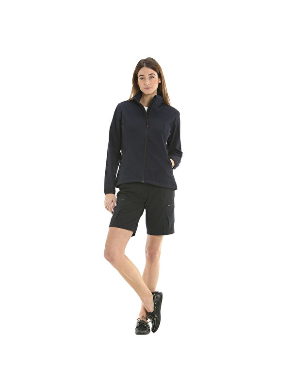 Slam Act Ws Softshell Kadın Mavi Ceket