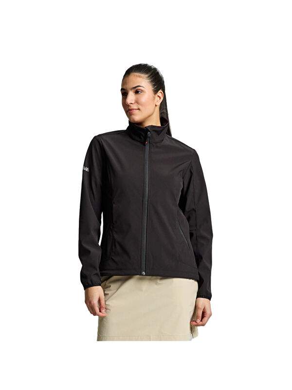 Slam Act Ws Softshell Kadın Siyah Ceket