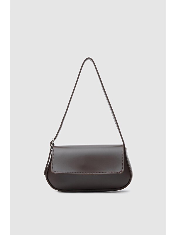 Shulebags Mirage Baget Çanta Acı Kahve
