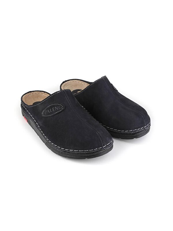 Kışlık Hakiki Deri Erkek Terlik - Görsel 4