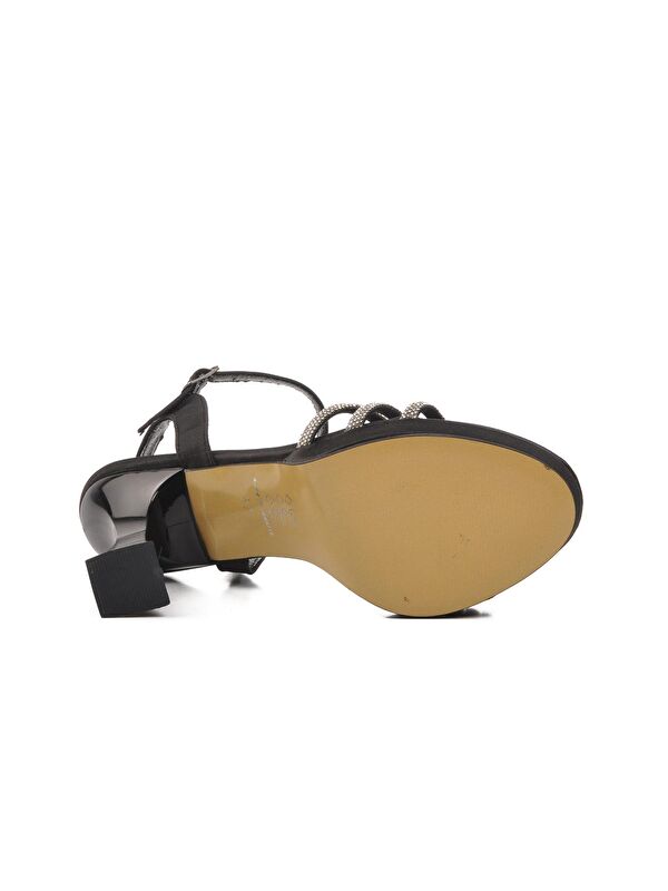 Siyah Kadın Abiye Ayakkabı 529224 - Görsel 6