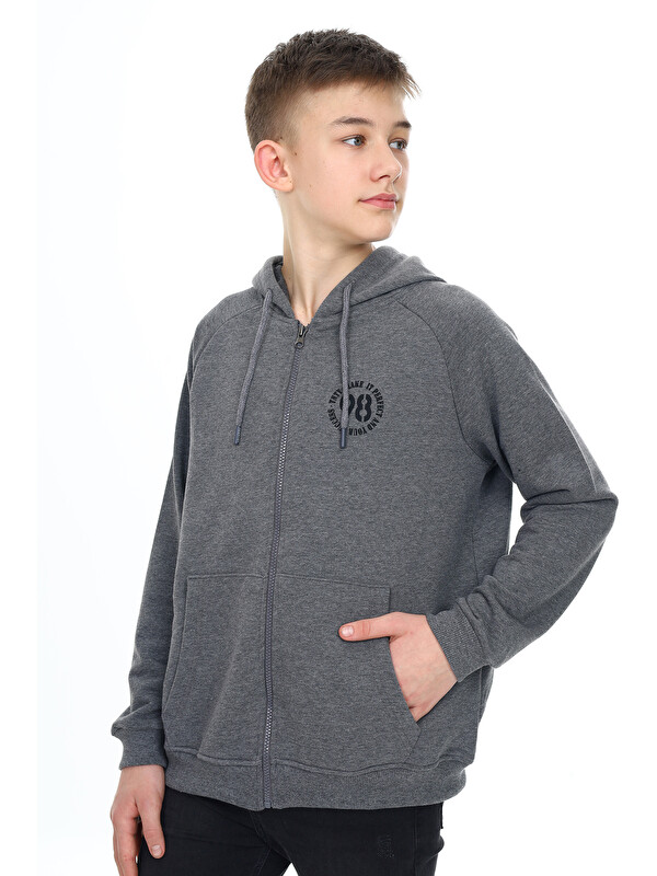 Toontoykids Erkek Çocuk Baskılı Hırka