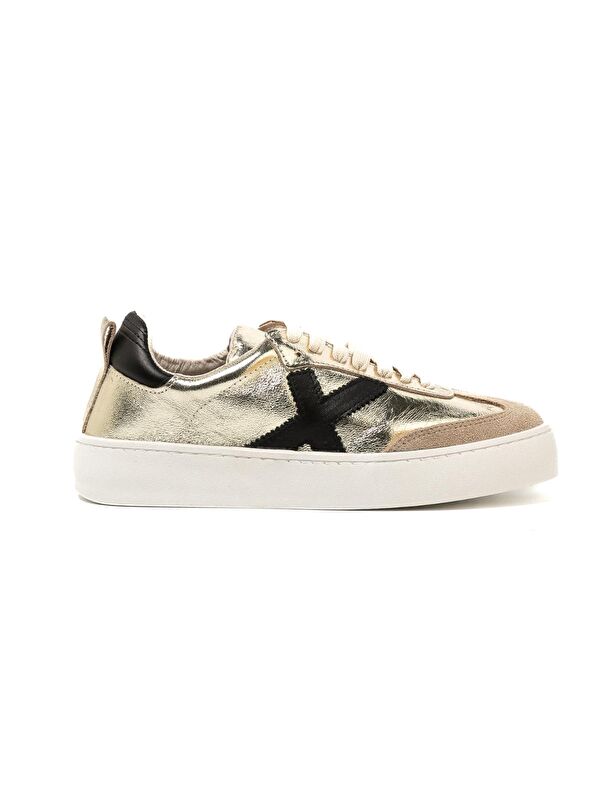 John May Kadın Sneaker ( Günlük) MAR-25Y-072-CLARA Gold Garni
