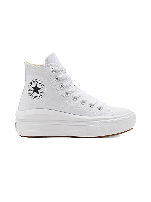 Converse Ctas Move Hi Kadın Günlük Ayakkabı 568498C Beyaz