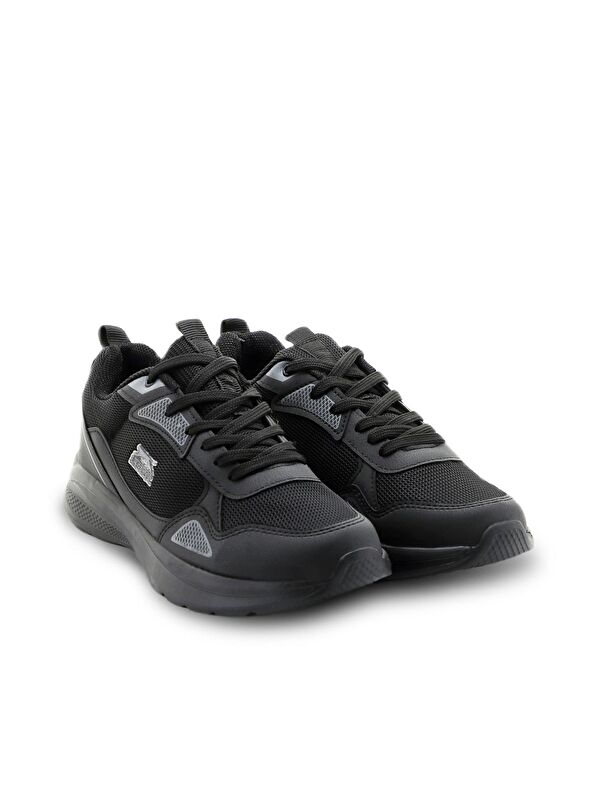 GAIN GA Erkek Sneaker Ayakkabı Siyah / Koyu Gri - Görsel 3