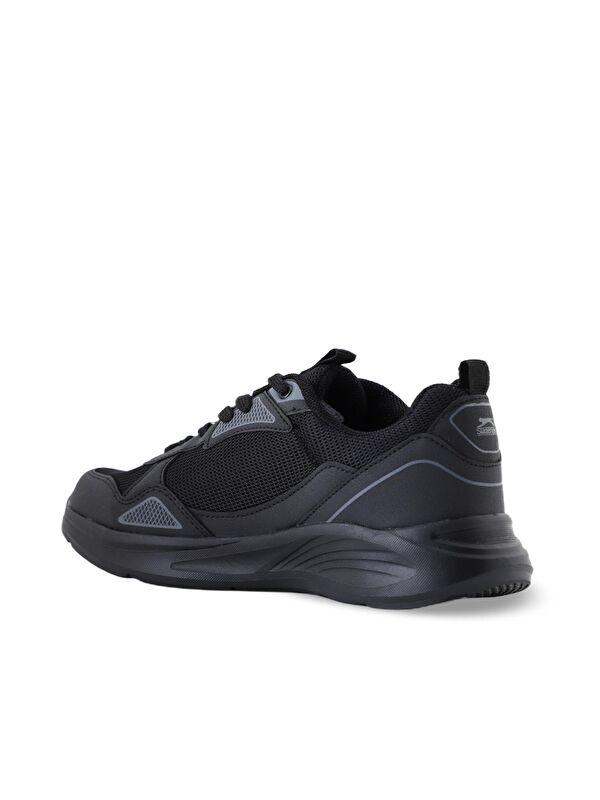 GAIN GA Erkek Sneaker Ayakkabı Siyah / Koyu Gri - Görsel 4