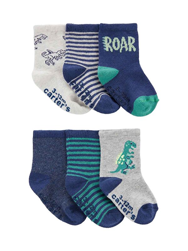 Carter's Erkek Bebek Çorap Set 6'lı Paket