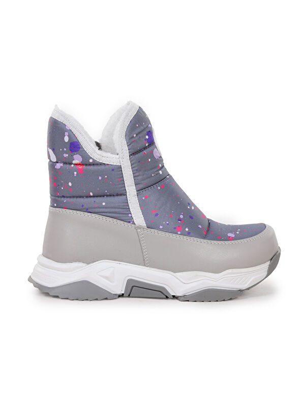 Rocco Fermuarlı Kız Çocuk Kar Botu - Görsel 4