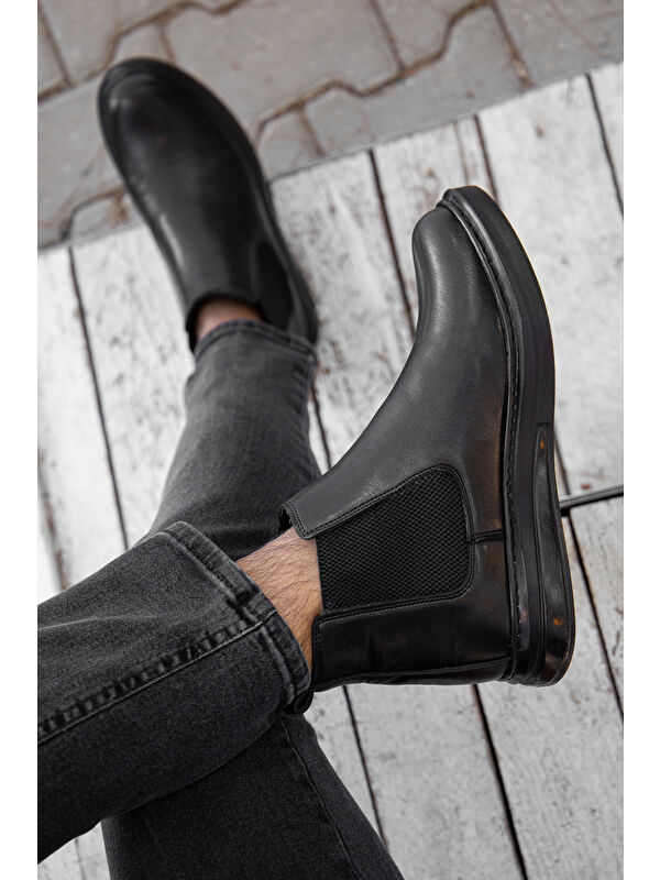 D1900 Günlük Ortopedik Soğuk Geçirmez Erkek Bot - Görsel 6