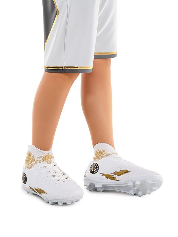 Tusa FKP Boğazlı Krampon Çim Saha Erkek Çocuk Futbol Ayakkabı - Görsel 4