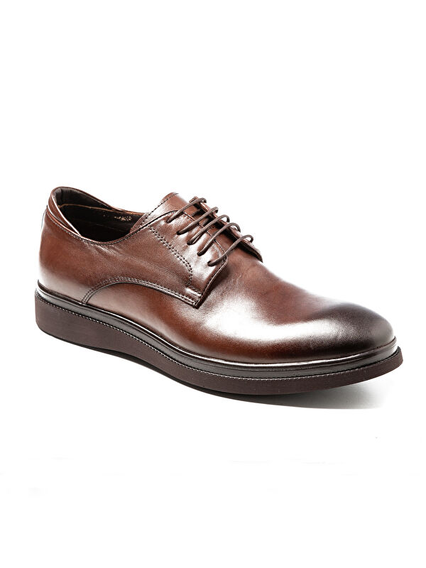 John May Erkek Oxford ( Klasik) KA-C4605 Casual Kahve