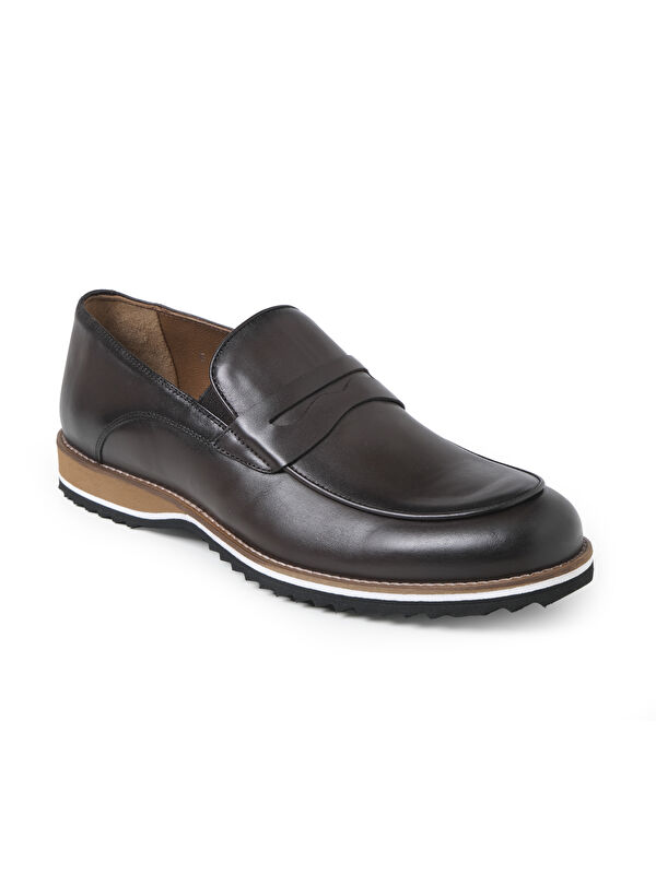 John May Erkek Sneaker ( Günlük) KA-E403 Soft Eva KAHVE BRNIS