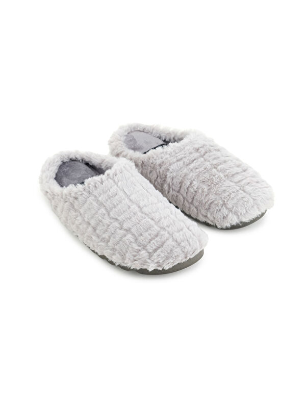 Kadın Kışlık Ev Bahçe Rahat Taban Gondol Terlik - Görsel 3