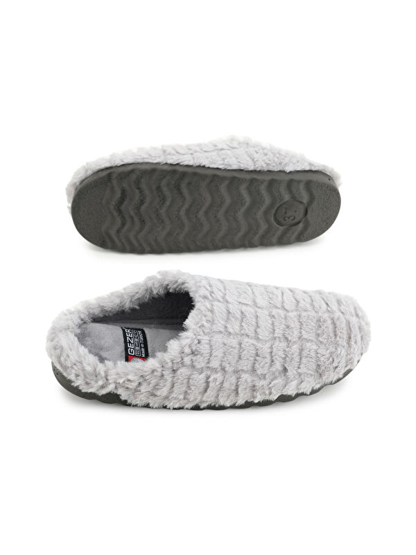 Kadın Kışlık Ev Bahçe Rahat Taban Gondol Terlik - Görsel 5