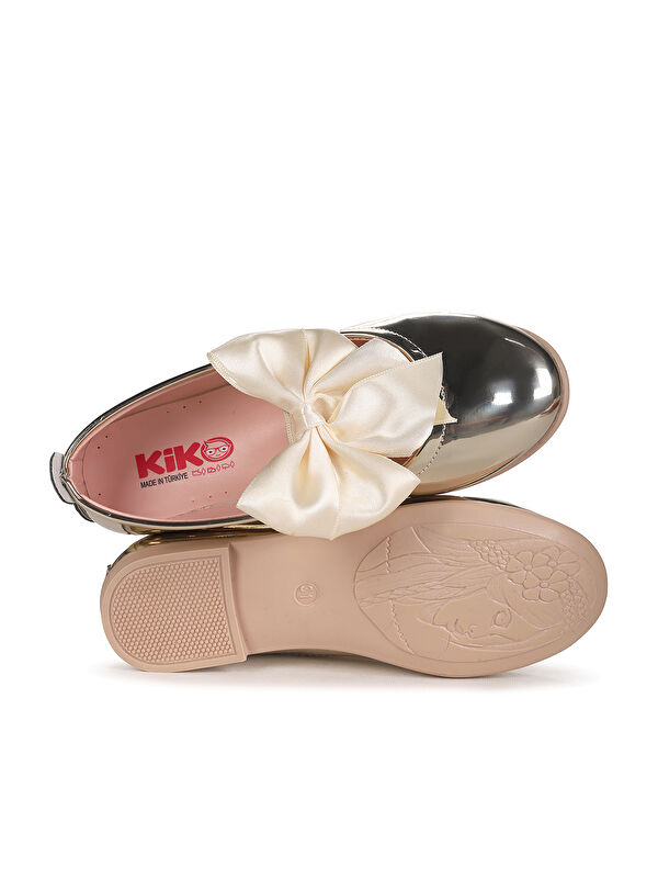 Tari Ayna Fiyonk Lastikli Kız Çocuk Babet Ayakkabı - Görsel 6