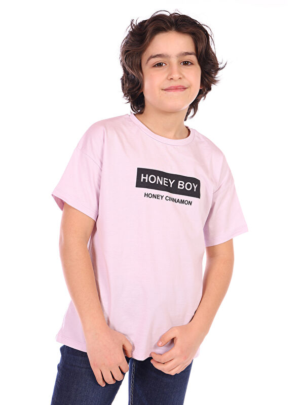 Toontoykids Erkek Çocuk Honey Boy Baskılı Tişört