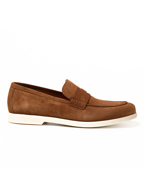 Giuseppe Mengoni Erkek Oxford ( Klasik) MO-16500A250-16500 Güçlü Taba Süet