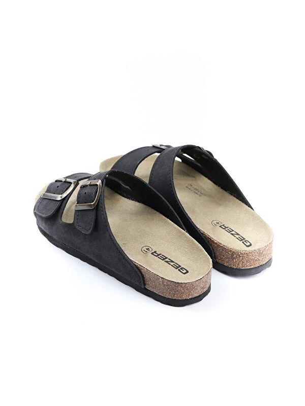 Yazlık Mantar Taban İki Toka Erkek Terlik - Görsel 4