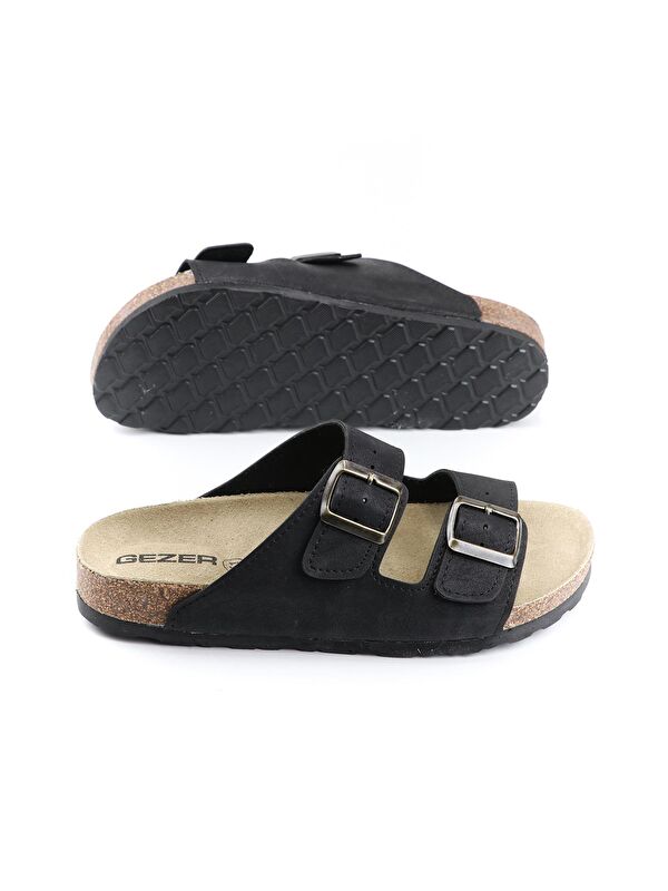 Yazlık Mantar Taban İki Toka Erkek Terlik - Görsel 5