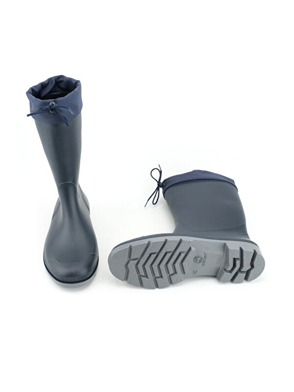 Kışlık Bağcıklı İçi Kürklü Su Geçirmez Erkek Çizme - Görsel 6