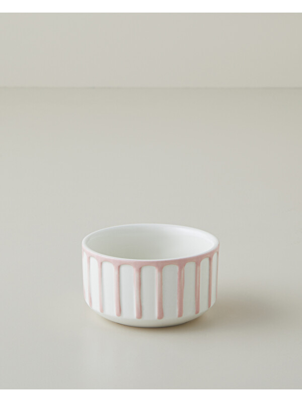 English Home Soft Cloud Stoneware Çerezlik 9 cm Açık Pembe