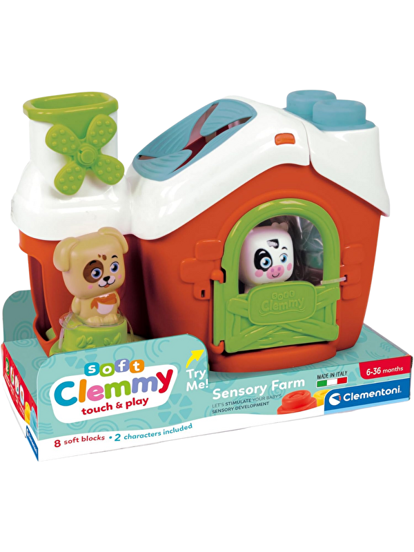 Baby Clementoni Soft Clemmy Yumuşak Blok Duyusal Çiftlik