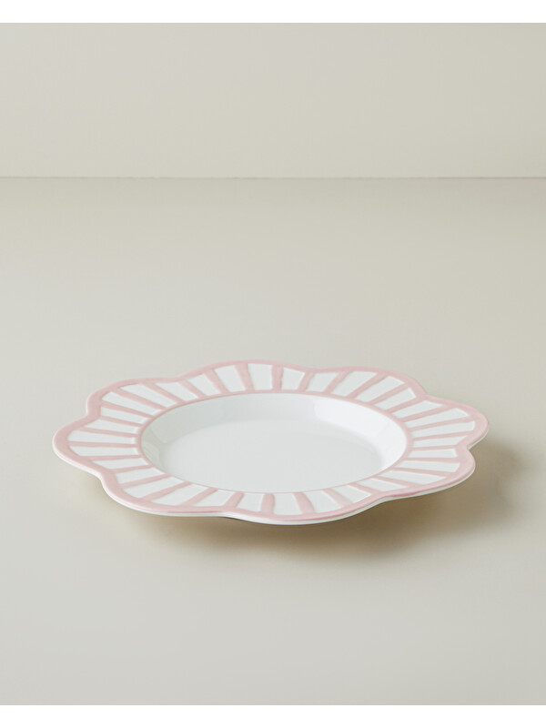 English Home Soft Cloud Stoneware Servis Tabağı 27,5 cm Açık Pembe