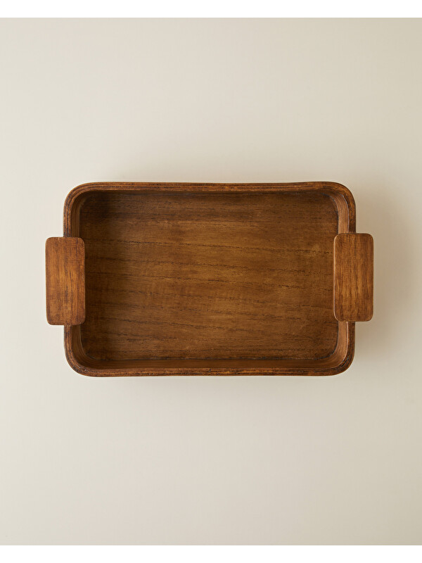 English Home Katie Mdf Dekoratif Tepsi 34x5 cm Kahverengi