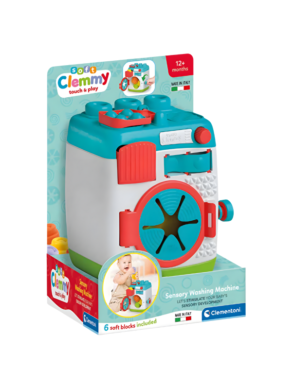Baby Clementoni Soft Clemmy Duyusal Çamaşır Makinesi
