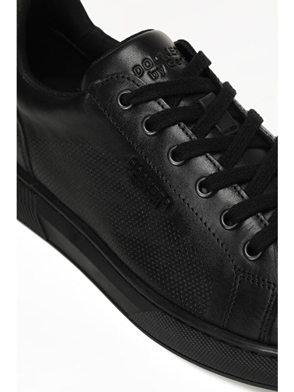 234255 5FX Siyah Erkek Ayakkabı - Görsel 9