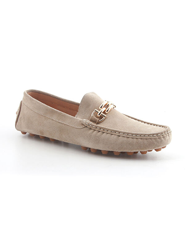 John May Erkek Oxford ( Klasik) TZ-13804 Bisküit Süet