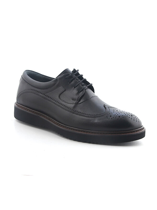 John May Erkek Oxford ( Klasik) KA-C4652 Casual Siyah