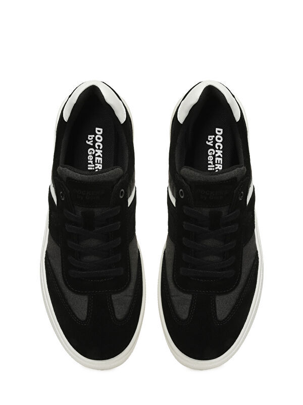 238055 5FX Siyah Erkek Sneaker - Görsel 5