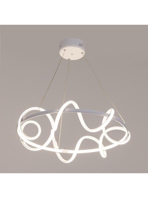 Nisa Luce Aydos Ledli Avize - Sarı / Işığı / Beyaz